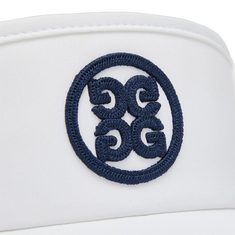 Gfore Chainstitch Circle G's Golf Visor Snow/Twilight - SP25 Men