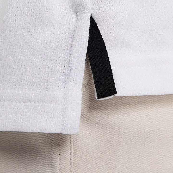 Nike Dri-FIT Tour Jacquard Golf Polo White/White/Black - FA25 Men