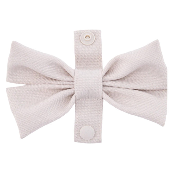 Fairliar Color Contrast Combination Back Ribbon Golf Visor White - 25 Women