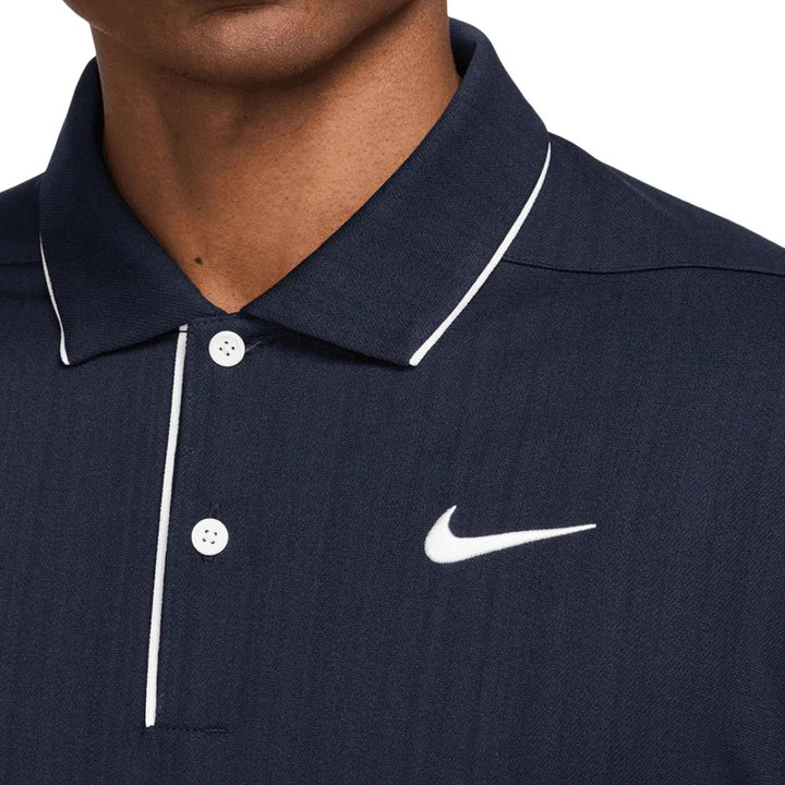 Nike Dri-FIT Victory+ Novelty Golf Polo Obsidian/White/White - SU25 Men