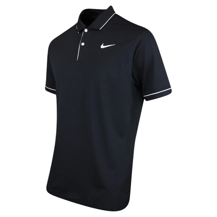 Nike Dri-FIT Victory+ Novelty Golf Polo Black/White/White - SU25 Men