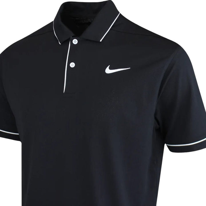 Nike Dri-FIT Victory+ Novelty Golf Polo Black/White/White - SU25 Men
