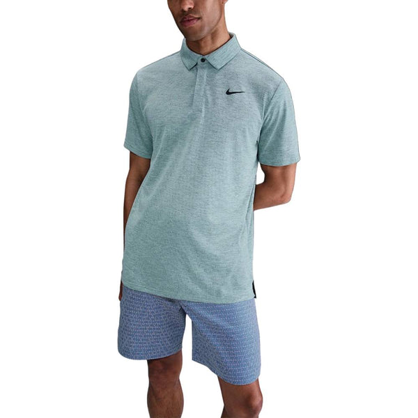 Nike Dri-FIT Tour Jacquard Golf Polo Ocean Cube/Vintage Green/Black - SU25 Men
