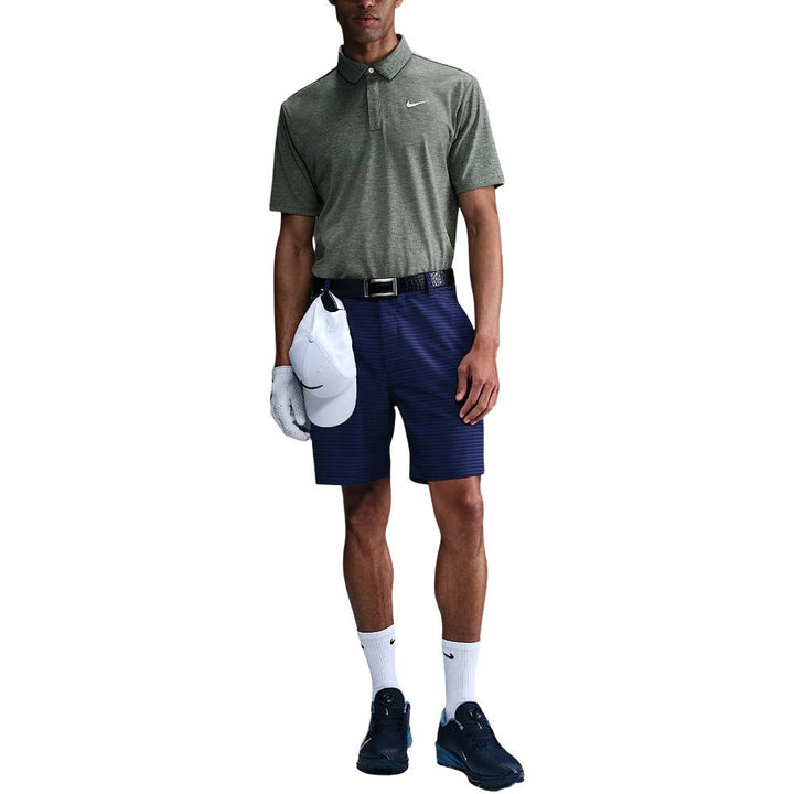 Nike Dri-FIT Tour Jacquard Golf Polo Clay Green/Night Forest/Pale Ivory - FA25 Men