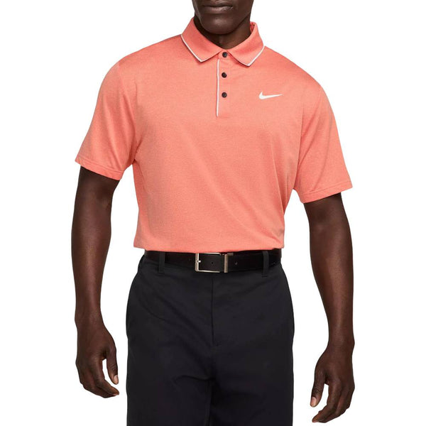 Nike Dri-FIT Tour Piping Golf Polo Mink Brown/Pale Ivory - SU25 Men