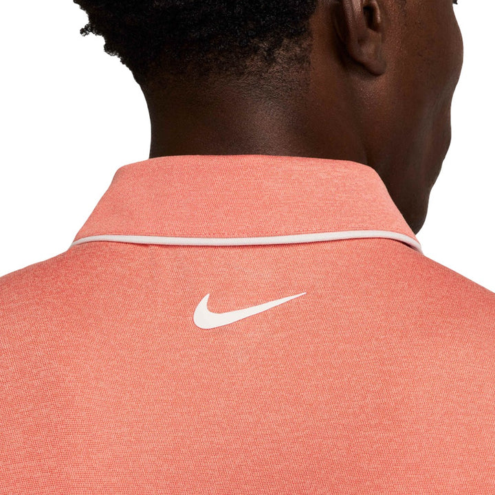 Nike Dri-FIT Tour Piping Golf Polo Mink Brown/Pale Ivory - SU25 Men