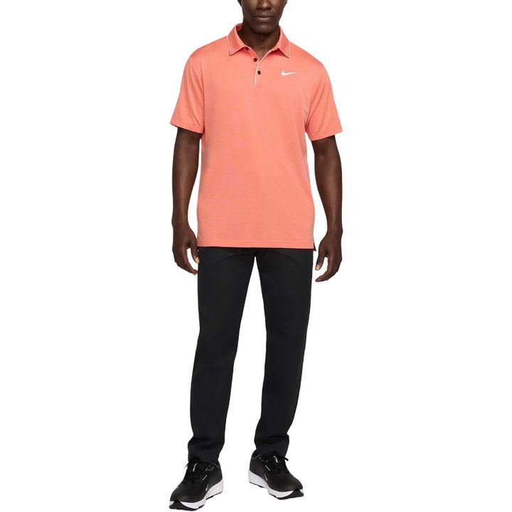Nike Dri-FIT Tour Piping Golf Polo Mink Brown/Pale Ivory - SU25 Men