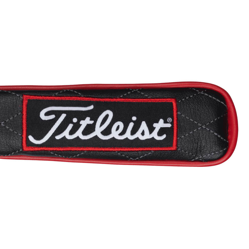 Titleist Jet Black Leather Alignment Stick Cover