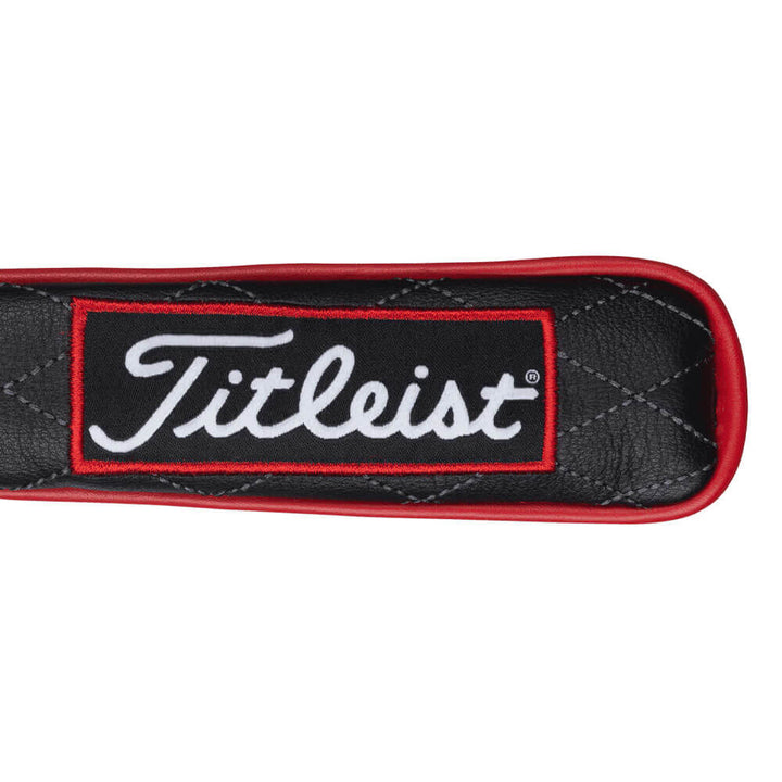 Titleist Jet Black Leather Alignment Stick Cover