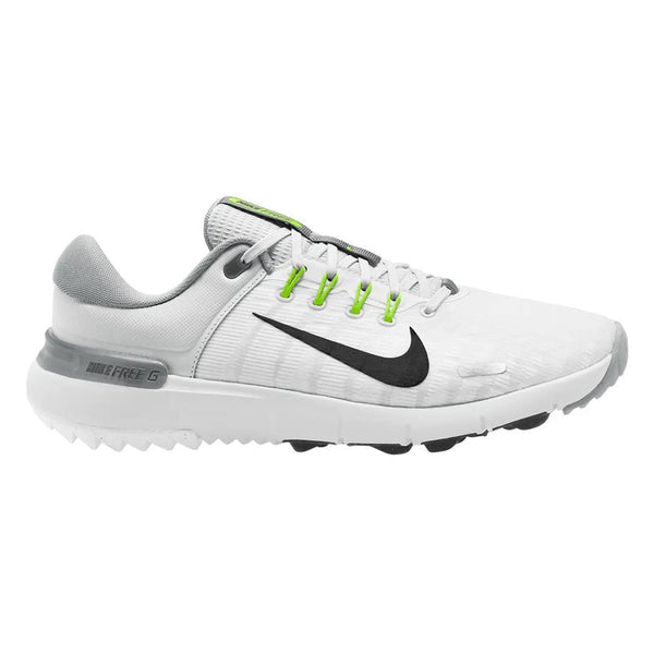 Nike Free NN Spikeless Golf Shoes White/Black/Pure Platinum/Wolf Gray - FW25 Unisex