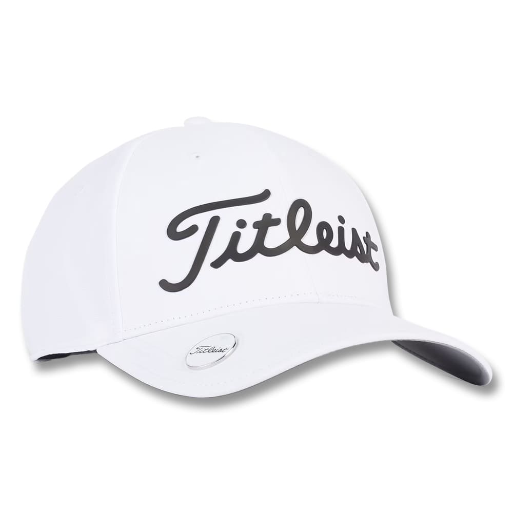 Titleist Players Ball Marker Golf Cap White/Black - 25 Men