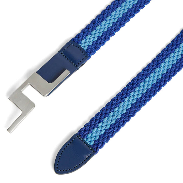 J.Lindeberg Lykke Braided Golf Belt Estate Blue - 24 Women