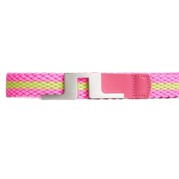 J.Lindeberg Lykke Braided Golf Belt Fuchsia Purple - 24 Women