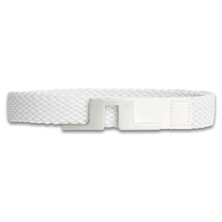 J.Lindeberg Lykke Braided Golf Belt White - 24 Women