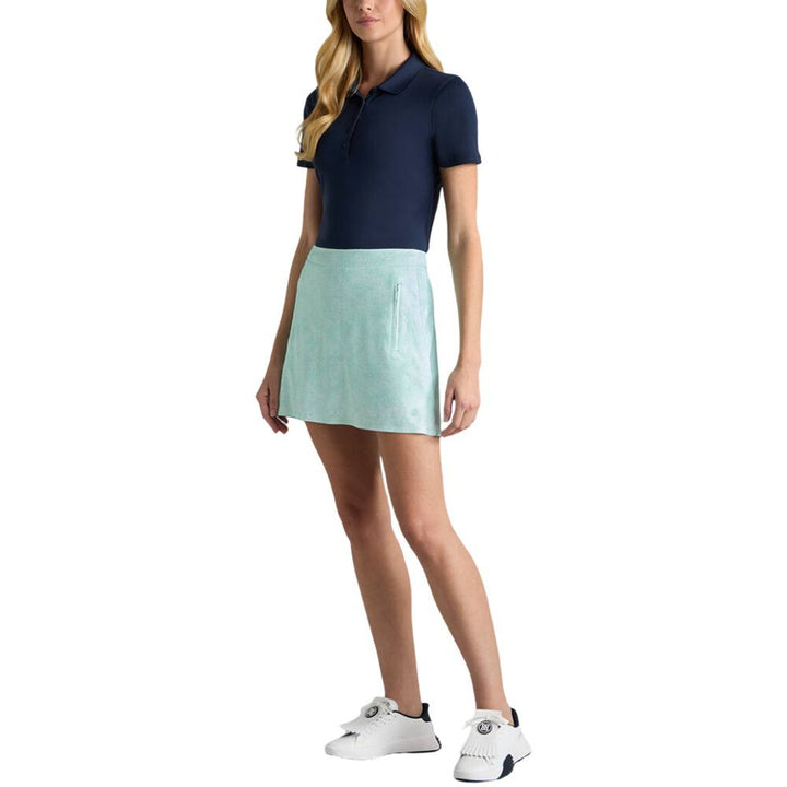 Gfore Hydrangea Tech Jersey A-Line Golf Skort Menthol - SP25 Women
