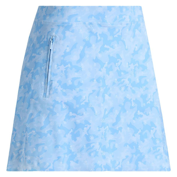 Gfore Icon Camo Silky Tech Nylon A-Line Golf Skort Baja - SP25 Women