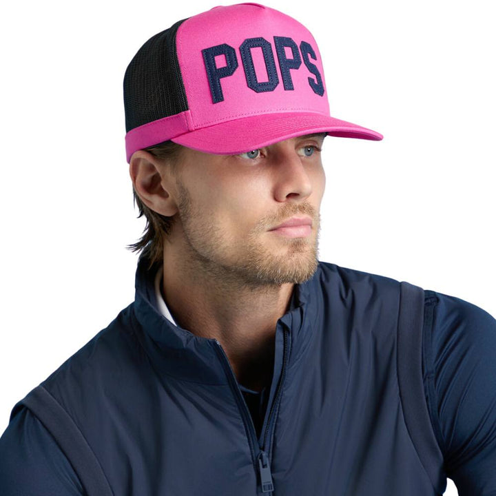 Gfore Limited Edition Release Pops Trucker Golf Cap Twilight/Knockout Pink - SP25 Men