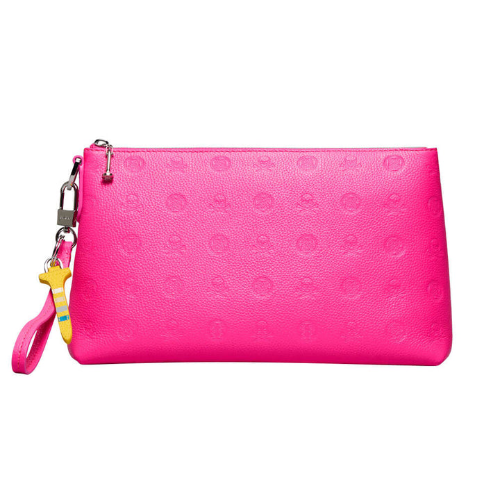 Gfore Limited Edition Release Embossed Skull & Tees Leather Golf Pouch - SP25 Women