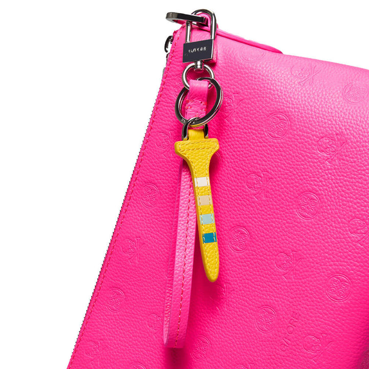 Gfore Limited Edition Release Embossed Skull & Tees Leather Golf Pouch - SP25 Women