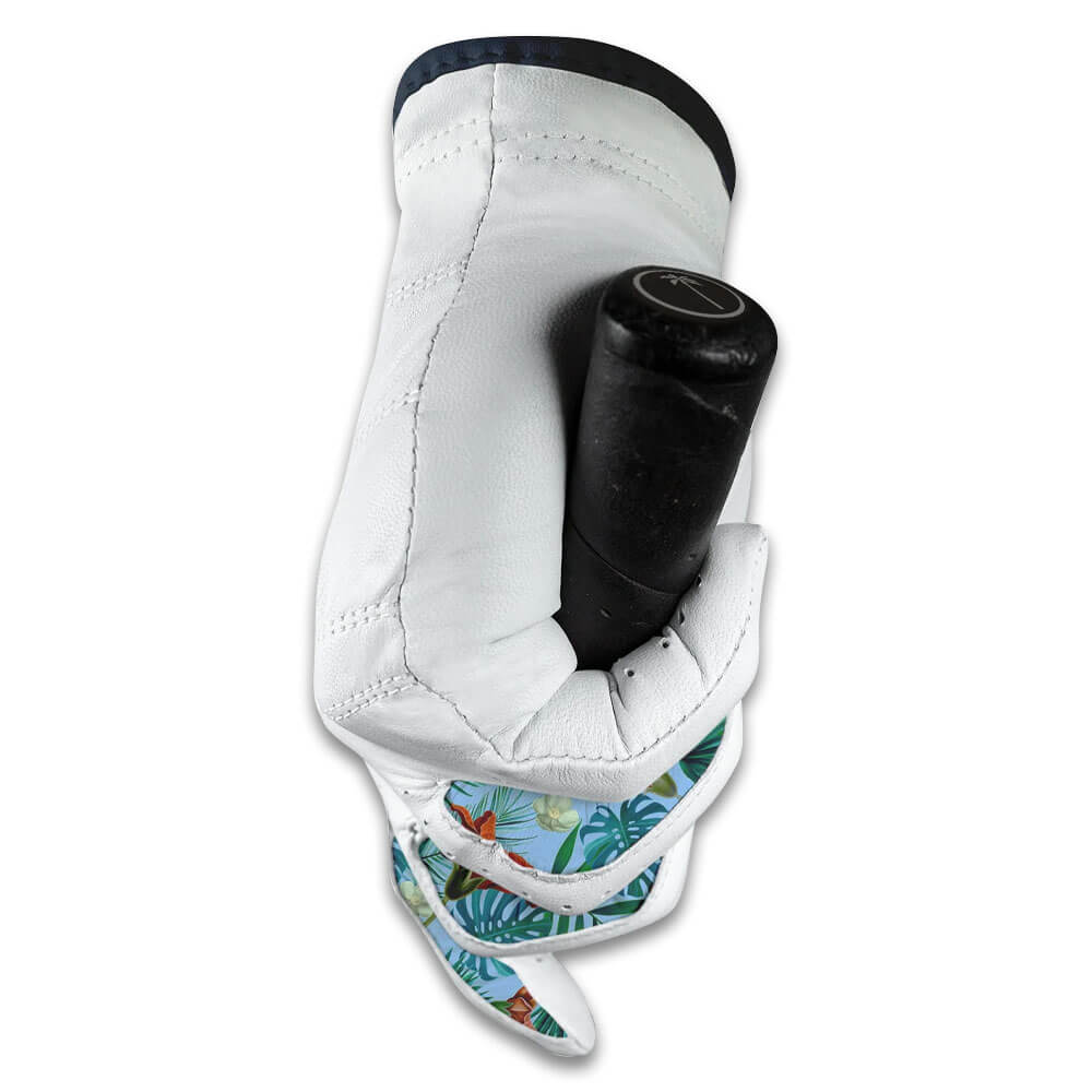 Palm Golf Barrels and Birdies Golf Glove White - SS24 Women