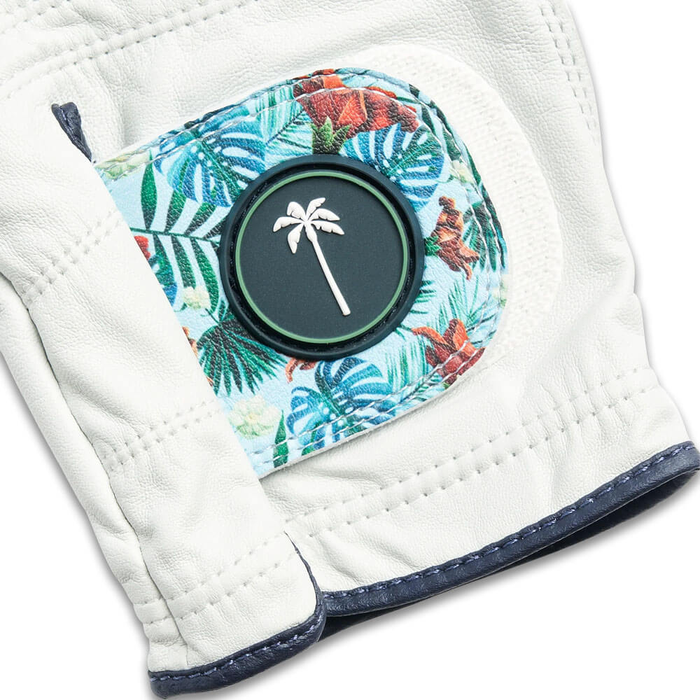 Palm Golf Barrels and Birdies Golf Glove White - SS24 Women