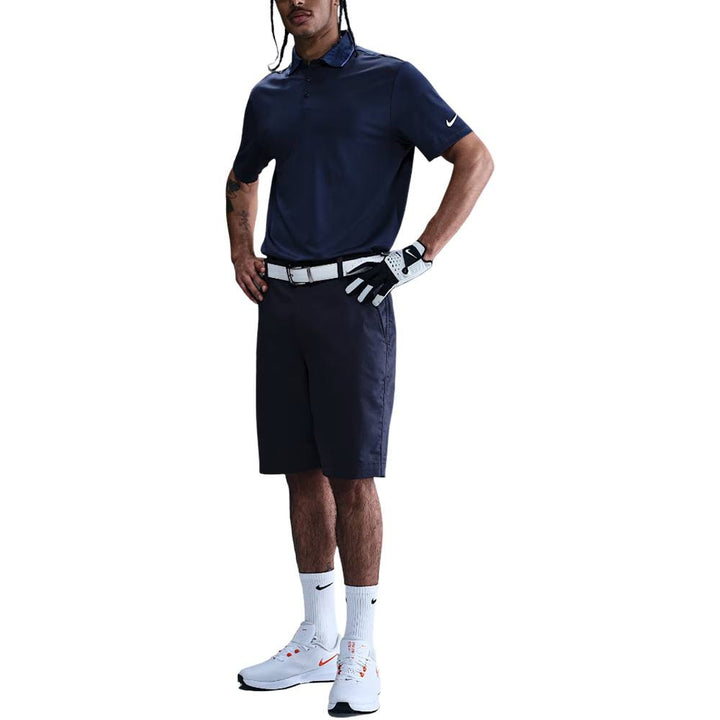 Nike Dri-FIT Tour Ribbed Collar Golf Polo Midnight Navy/Astronomy Blue/White - SU25 Men