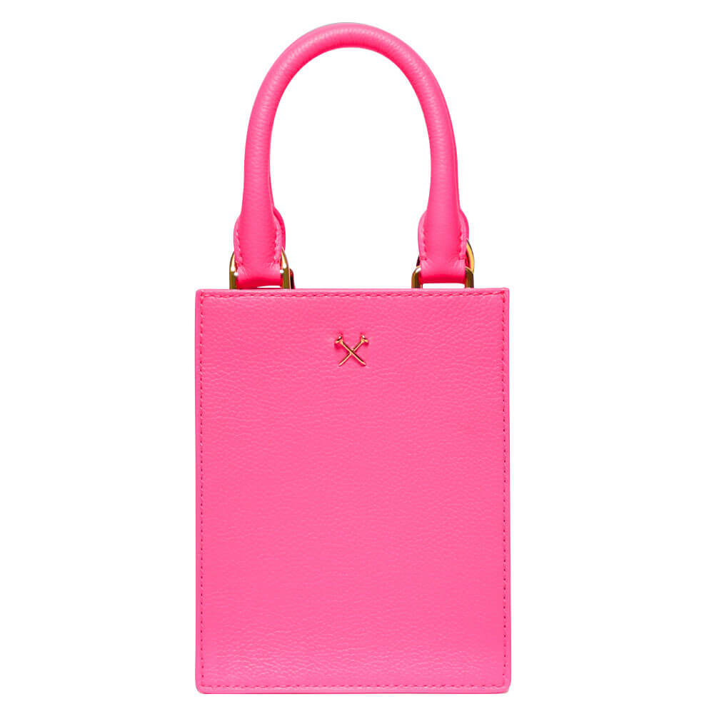 Gfore Limited Edition Release Metal Tees Leather Mini Golf Tote Bag - FA24 Women