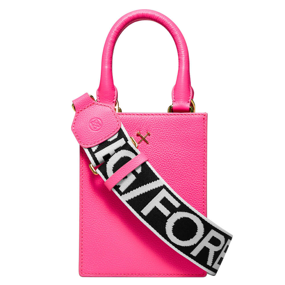 Gfore Limited Edition Release Metal Tees Leather Mini Golf Tote Bag - FA24 Women