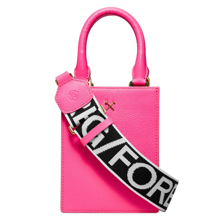 Gfore Limited Edition Release Metal Tees Leather Mini Golf Tote Bag - FA24 Women