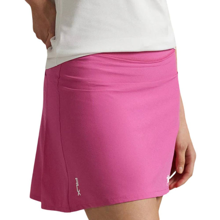 Ralph Lauren Aim 4-Way Stretch Back Pleats 15" Golf Skort Regatta Pink - SP25 Women