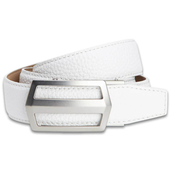 Nexbelt Classic Ratchet Golf Belt Winner White - 25 Men
