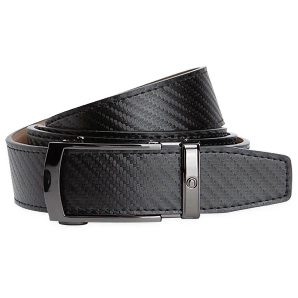 Nexbelt Vetica Dress Ratchet Golf Belt Carbon Black - 25 Men