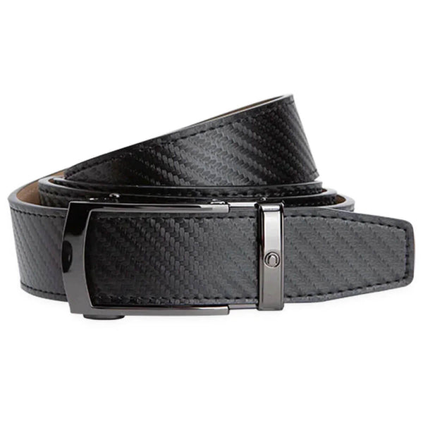 Nexbelt Vetica Dress Ratchet Golf Belt Carbon Black - 25 Men