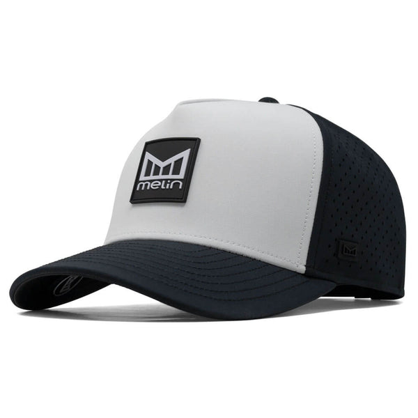 Melin Odysea Stacked Hydro Golf Cap Black/White - SP25 Men