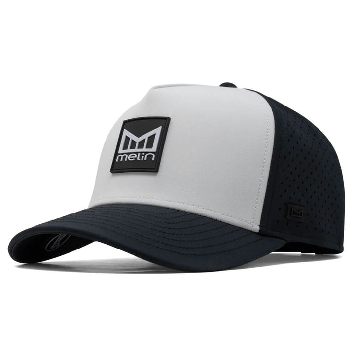 Melin Odysea Stacked Hydro Golf Cap Black/White - SP25 Men