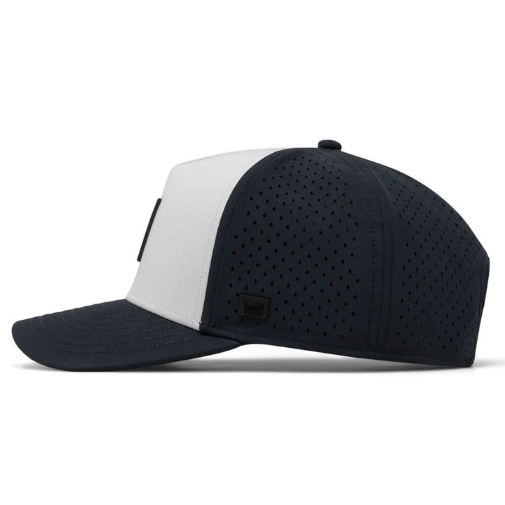 Melin Odysea Stacked Hydro Golf Cap Black/White - SP25 Men