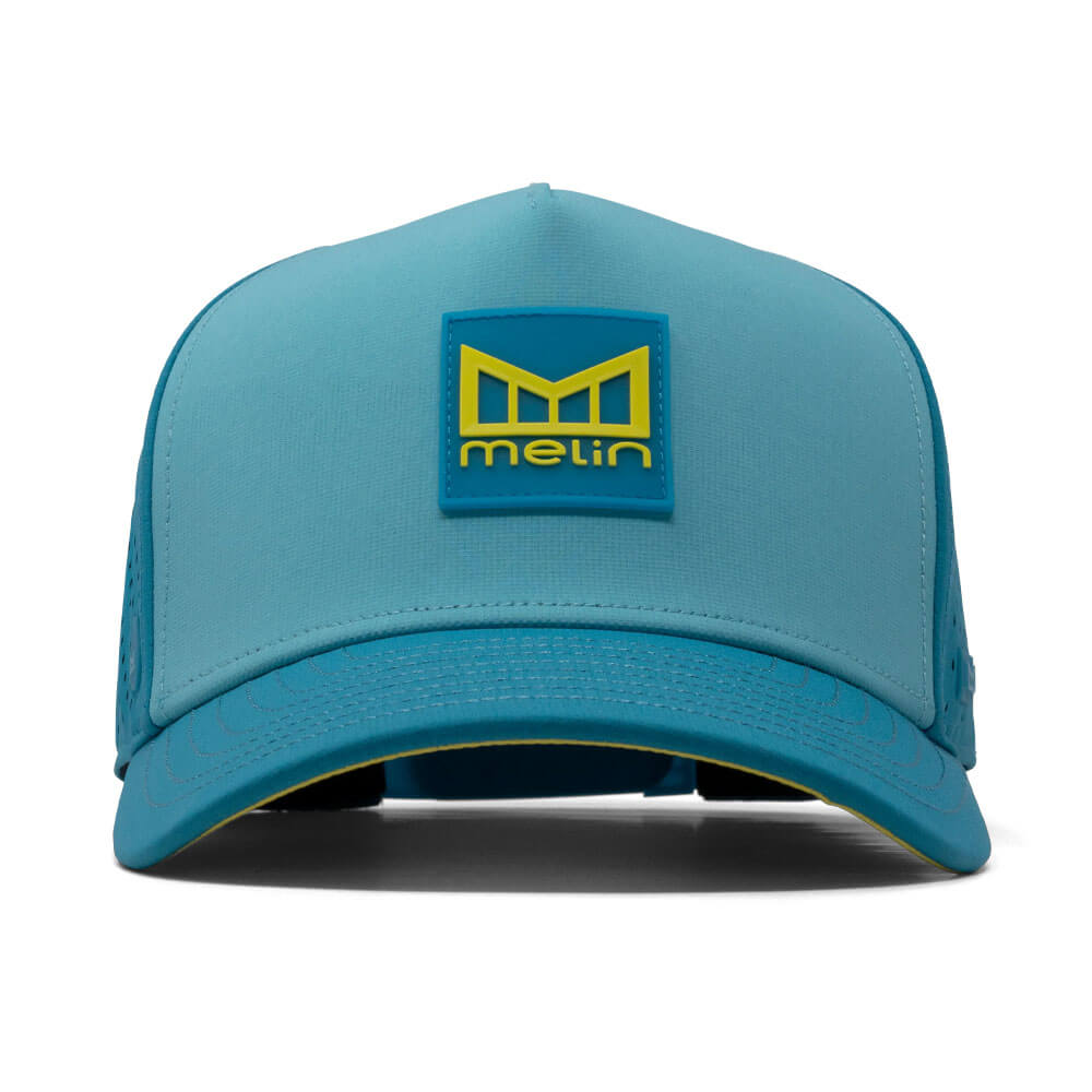 Melin Odysea Stacked Hydro Golf Cap Blue Lagoon - SU25 Men