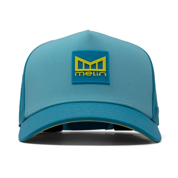 Melin Odysea Stacked Hydro Golf Cap Blue Lagoon - SU25 Men