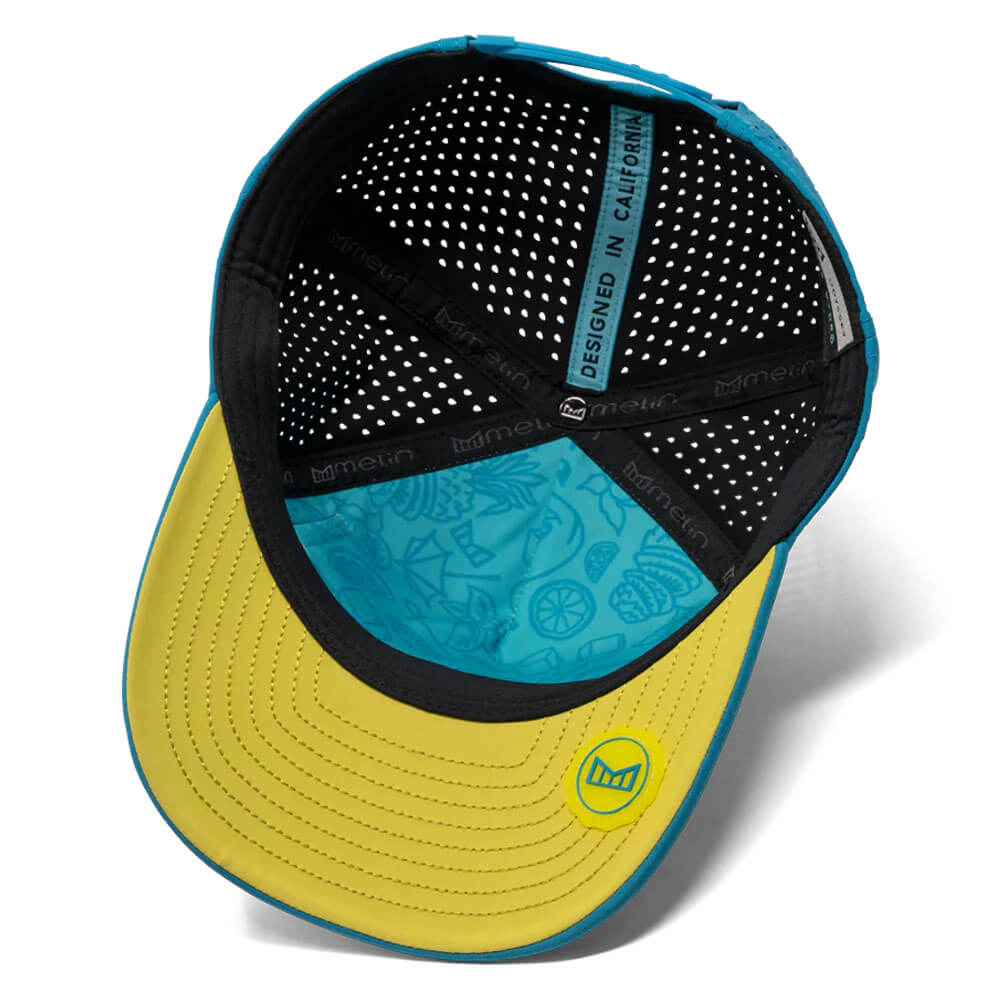 Melin Odysea Stacked Hydro Golf Cap Blue Lagoon - SU25 Men