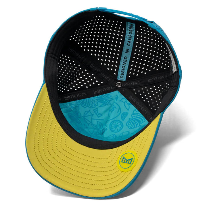 Melin Odysea Stacked Hydro Golf Cap Blue Lagoon - SU25 Men