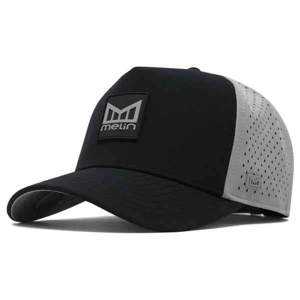 Melin Odysea Stacked Hydro Golf Cap Heather Grey/Black - FW24 Men
