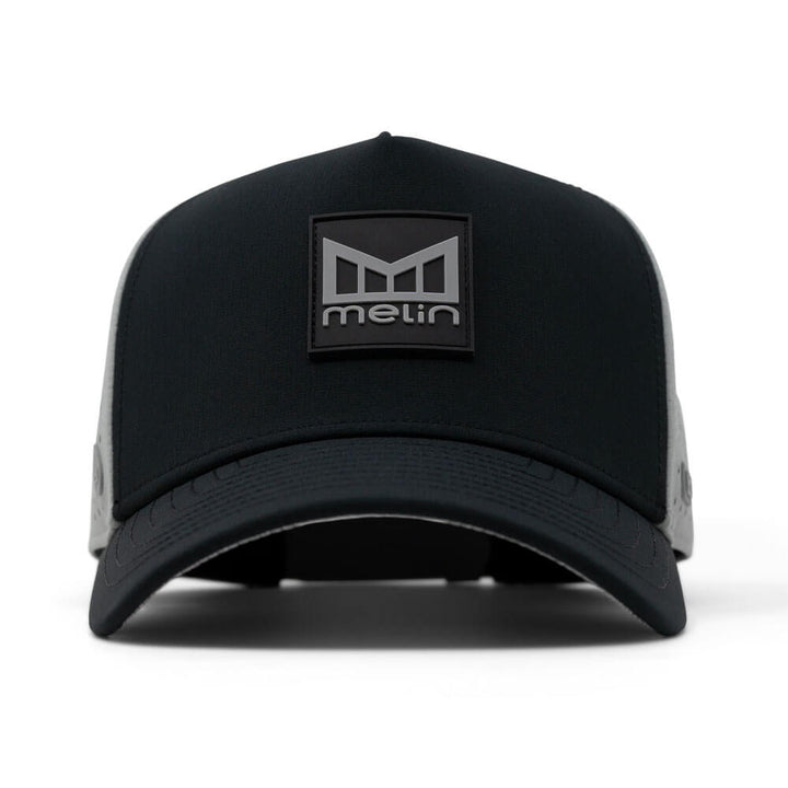 Melin Odysea Stacked Hydro Golf Cap Heather Grey/Black - FW24 Men