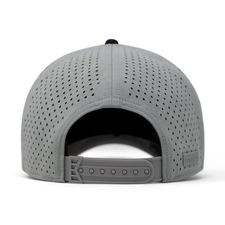 Melin Odysea Stacked Hydro Golf Cap Heather Grey/Black - FW24 Men