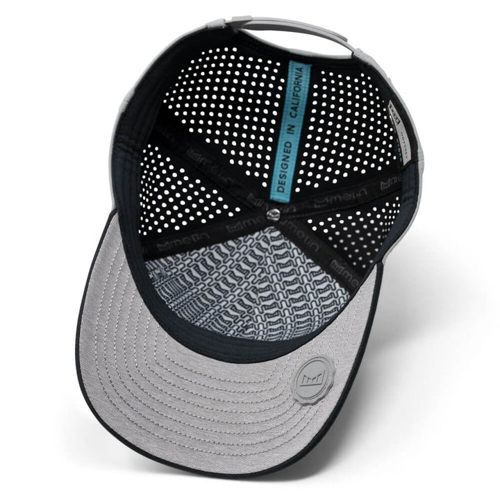 Melin Odysea Stacked Hydro Golf Cap Heather Grey/Black - FW24 Men