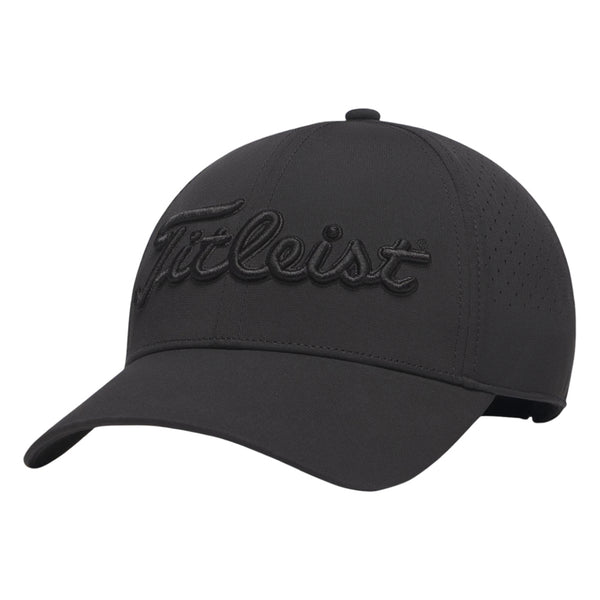 Titleist Tonal Players Tech Golf Cap Black/Black - 25 Men
