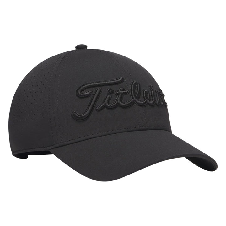 Titleist Tonal Players Tech Golf Cap Black/Black - 25 Men