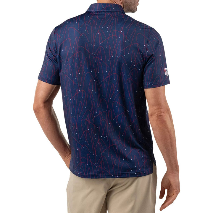 GoodGood Golf Tracer Golf Polo Navy - FA25 Men