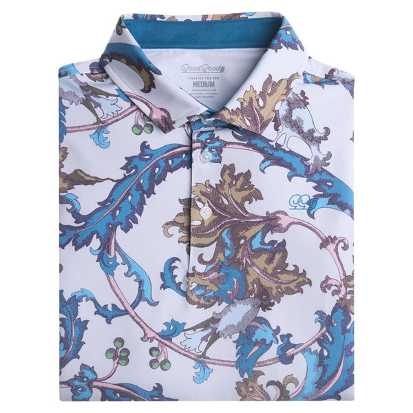 GoodGood Golf Bravo Golf Polo White - SP25 Men