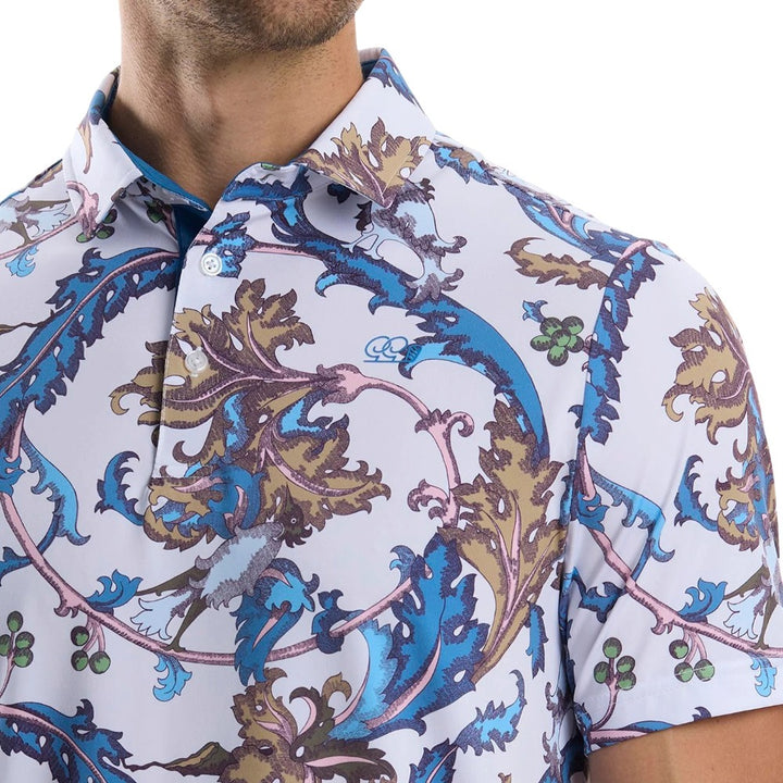 GoodGood Golf Bravo Golf Polo White - SP25 Men