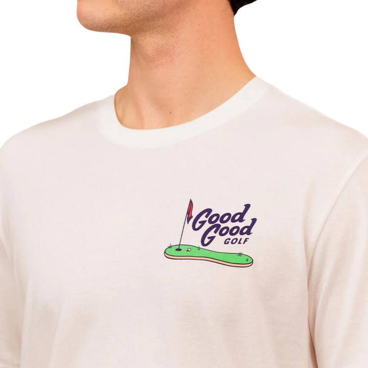 GoodGood Golf Best Golf T-Shirt White - SU25 Men